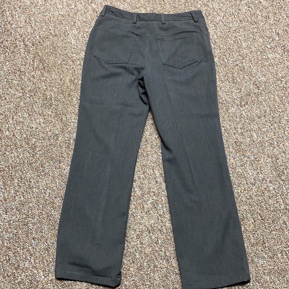 Rafaella petite gray/charcoal pants. Size 6P - Picture 3 of 12